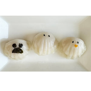 ハロウィンおすすめ！おばけコンビセット（いか焼売15個入・海老入もち餃子30個入）