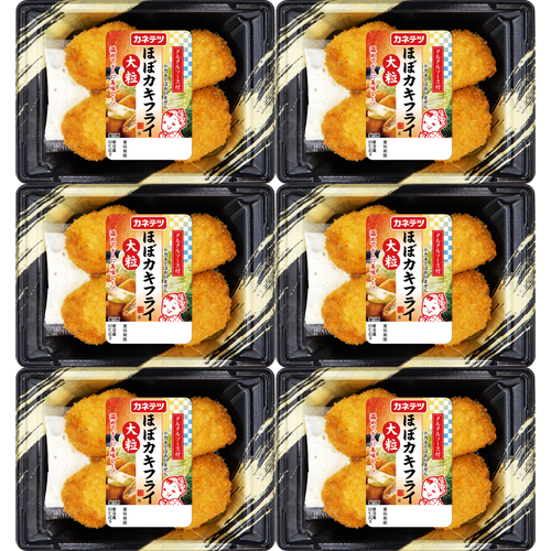 大粒ほぼカキフライ6pセット【送料込み】 | カネテツデリカフーズ株式会社
